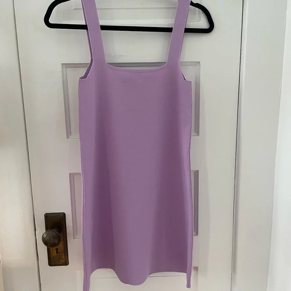 70s mini dress zara Zara Purple 70s Mini Dress